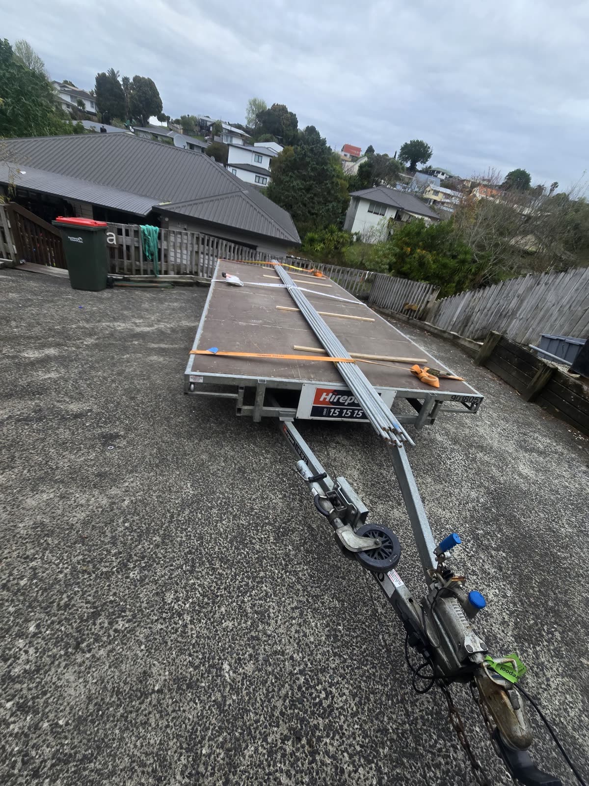 Site preparation for anchor installation in Rotorua